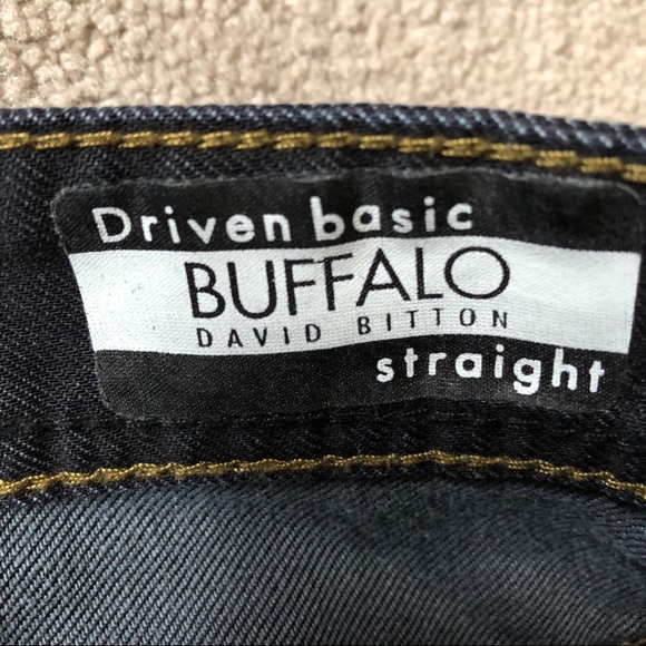 Buffalo Jeans Dark Wash Straight leg W33 Pants Bottoms Denim C - Picture 5 of 9